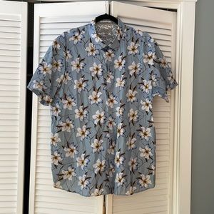 Mens Ted Baker London size 7 floral shirt